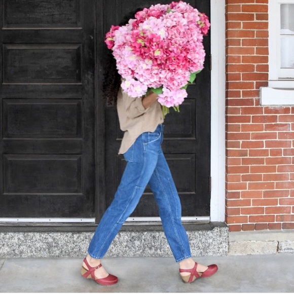 Dansko Tiffani heeled Mary Jane Ankle strap Sandal Sz 39/US8-8.5 - Picture 2 of 15